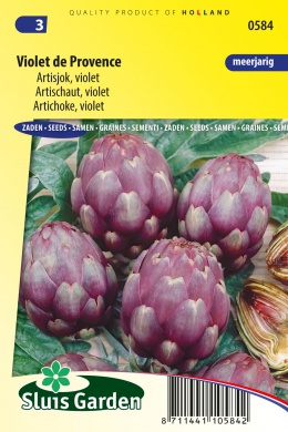 Artisjok Violet de Provence (Cynara scolymus) 20 zaden SL